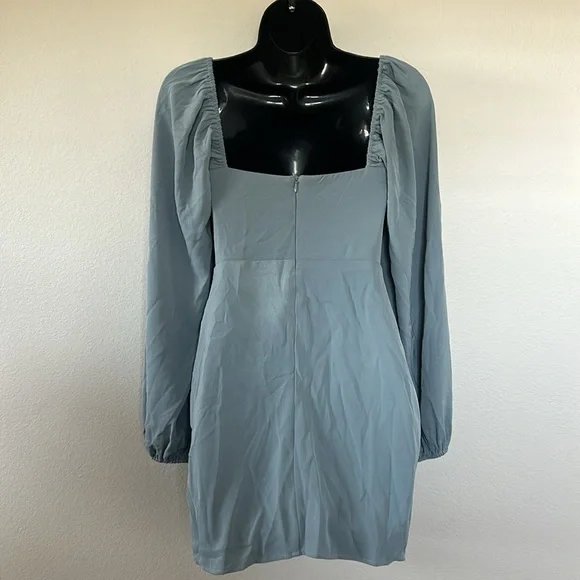 Princess Polly Lillie Long Sleeve Corset Style Blue Sage
Mini Dress - Picture 9 of 12